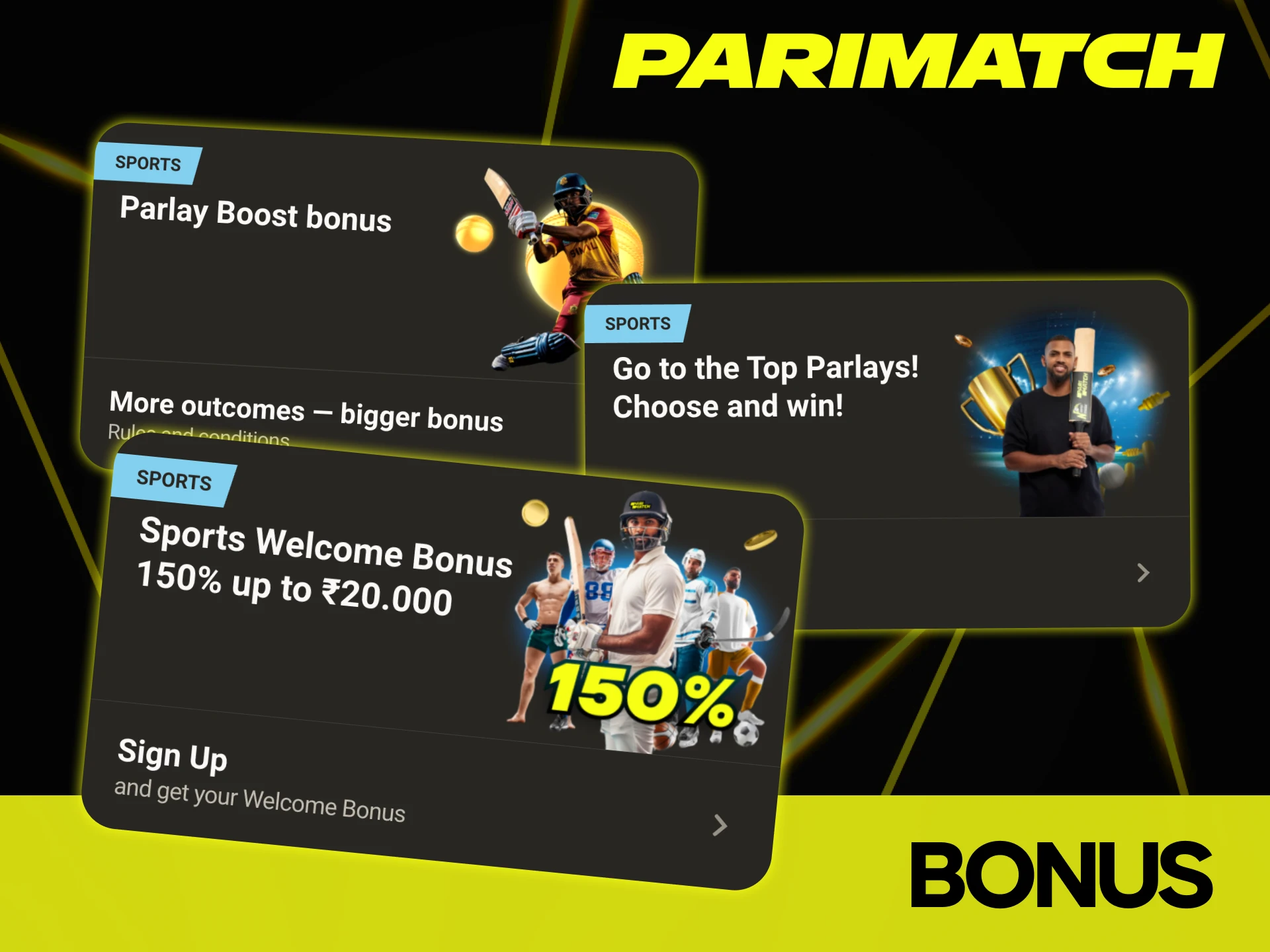 Boost your kabaddi bets with exclusive Parimatch bonuses.