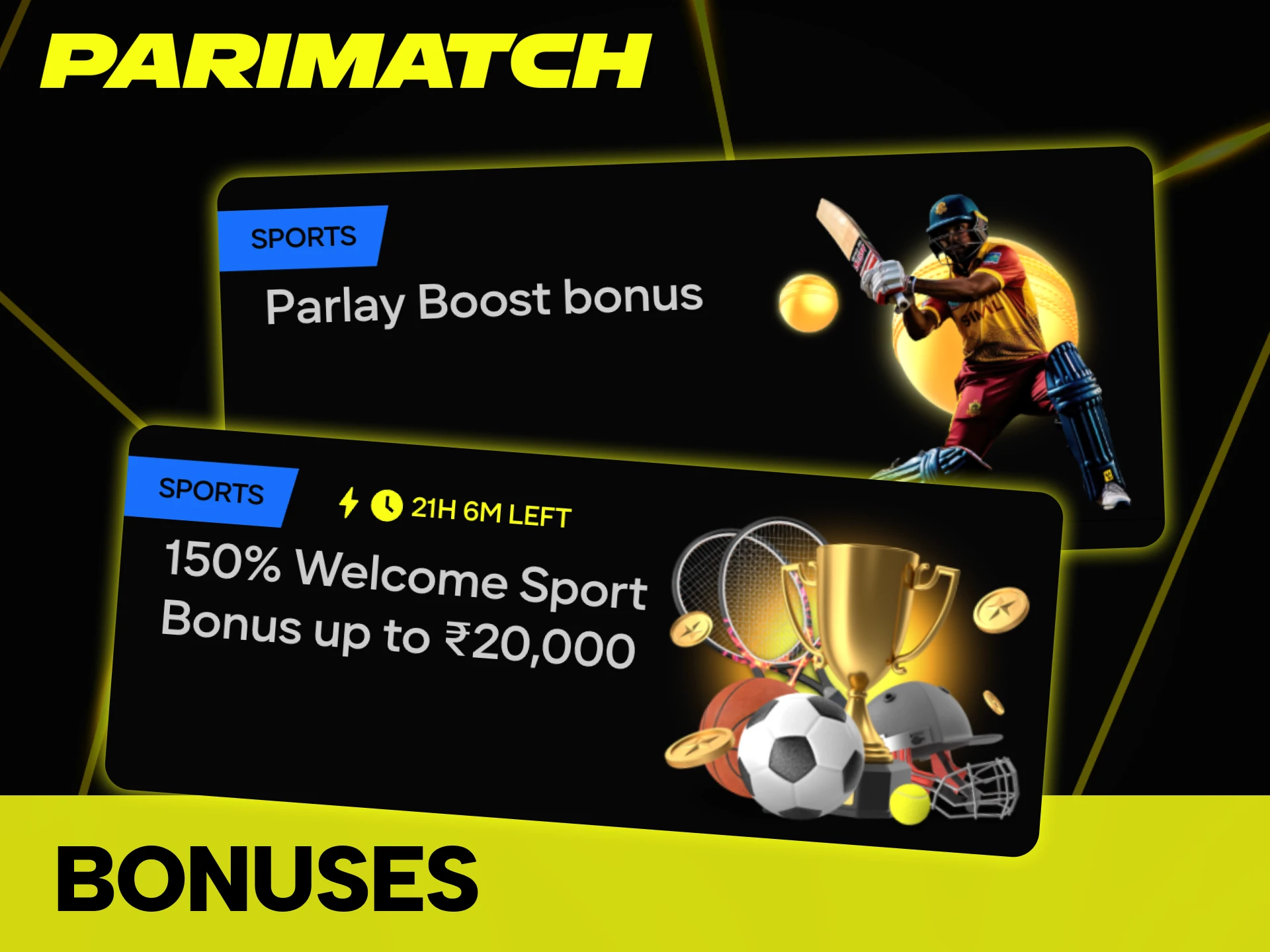 Find pleasant bonuses at Parimatch for volleyball betting.