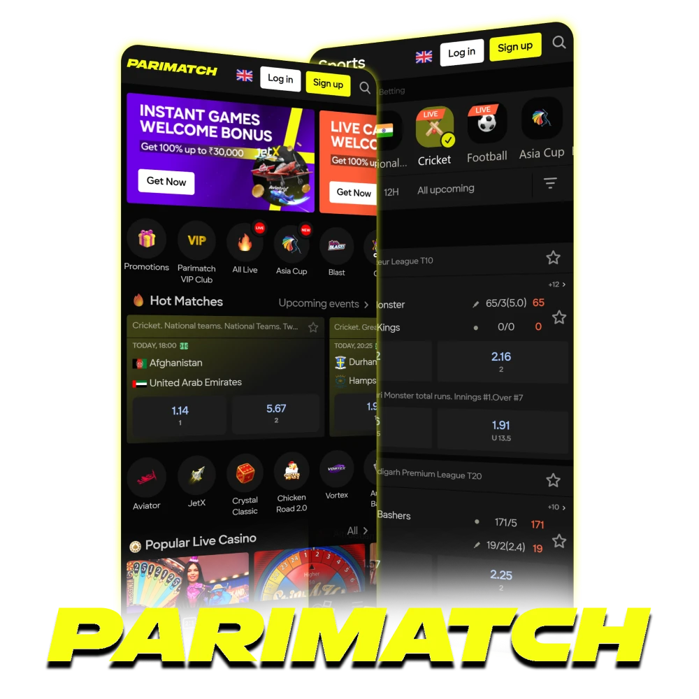 Download Parimatch app for Android and iOS for free.